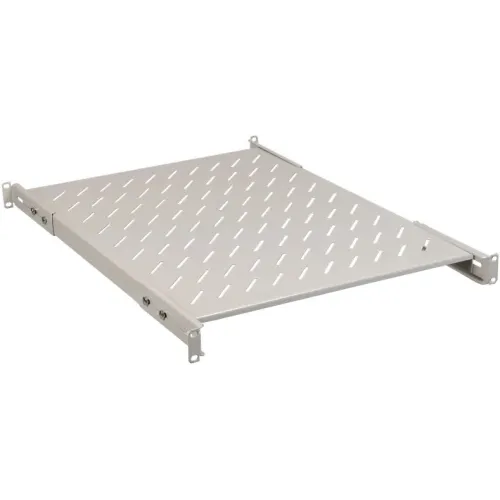 Полка стационарная ITK FS35-400PI-R 1U нагр.:100кг. 19" 400мм серый