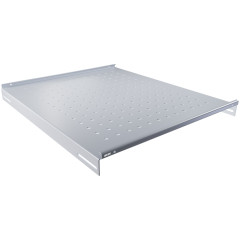 Полка стационарная NTSS NTSS-FS-800 1U нагр.:60кг. 19" 550мм серый (упак.:1шт)
