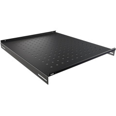 Полка стационарная NTSS NTSS-FS-800-BL 1U нагр.:60кг. 19" 550мм черный
