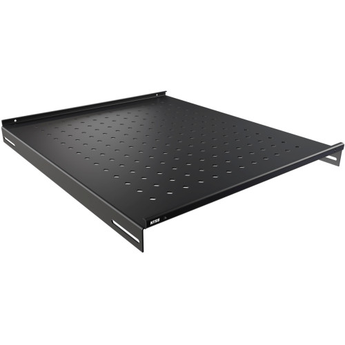 Полка стационарная NTSS NTSS-FS-800-BL 1U нагр.:60кг. 19" 550мм черный