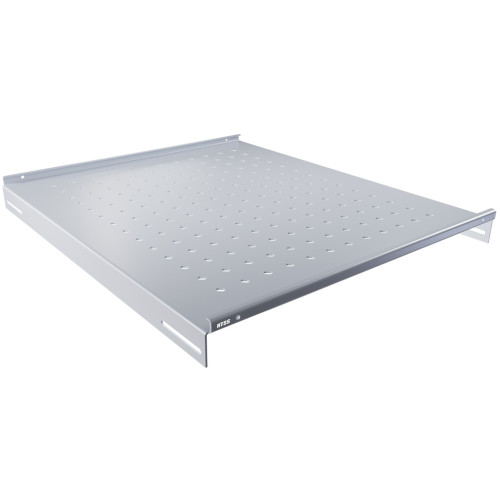 Полка стационарная NTSS NTSS-FS-H-800 1U нагр.:100кг. 19" 550мм серый (упак.:1шт)