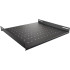 Полка стационарная NTSS NTSS-FS-600-BL 1U нагр.:60кг. 19" 350мм черный (упак.:1шт)
