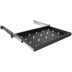 Полка выдвижная NTSS NTSS-MSKB-FS-600-BL 1U нагр.:20кг. 19" 300мм черный