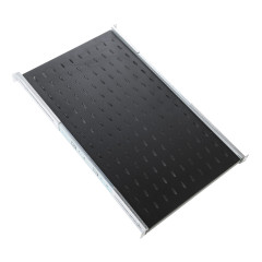 Полка выдвижная ЦМО ТСВ-100-9005 1U нагр.:30кг. 19" 1000мм черный (упак.:1шт)