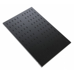 Полка стационарная ЦМО СВ-100-9005 0.5U нагр.:45кг. 19" 1000мм черный (упак.:1шт)