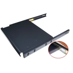 Полка выдвижная для клавиатуры Lanmaster TWT-CBB-SK-8/20 1U нагр.:20кг. 19" черный (упак.:1шт)