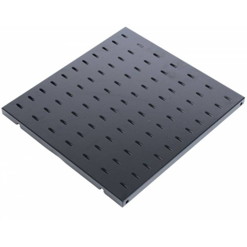 Полка стационарная ЦМО СВ-75-9005 нагр.:45кг. 19" 750мм черный (упак.:1шт)