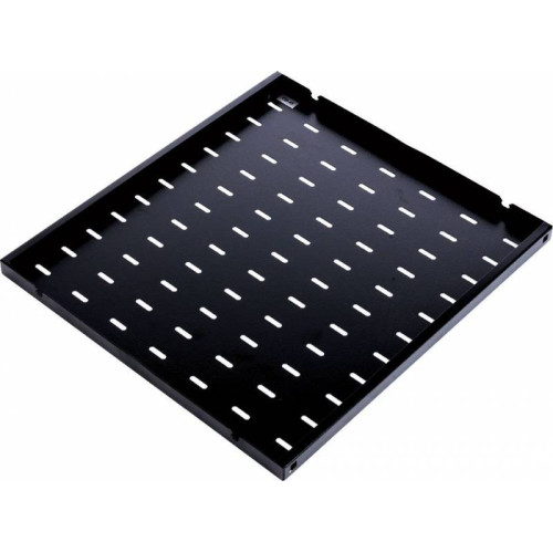 Полка стационарная ЦМО СВ-75-9005 нагр.:45кг. 19" 750мм черный (упак.:1шт)