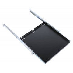 Полка выдвижная для клавиатуры ЦМО ТСВ-К4-9005 1U нагр.:30кг. 19" 455мм черный (упак.:1шт)