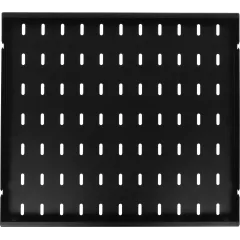 Полка стационарная ЦМО СВ-45-9005 0.5U нагр.:45кг. 19" 450мм черный (упак.:1шт)