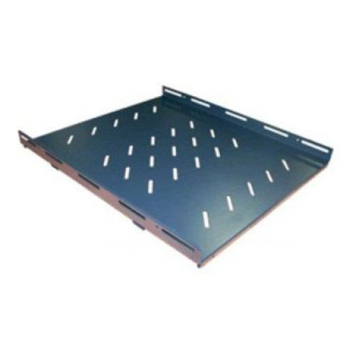 Полка стационарная Lanmaster TWT-CBB-S4-10/60 1U нагр.:60кг. 19" 710мм черный (упак.:1шт)