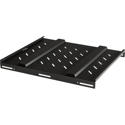 Полка стационарная Lanmaster TWT-CBB-S4-6/100 1U нагр.:100кг. 19" 350мм черный (упак.:1шт)