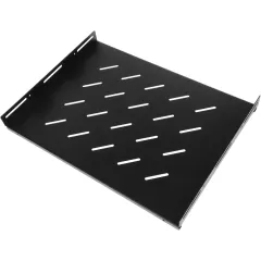 Полка стационарная Lanmaster TWT-CBB-S4-6/60 1U нагр.:60кг. 19" 350мм черный (упак.:1шт)