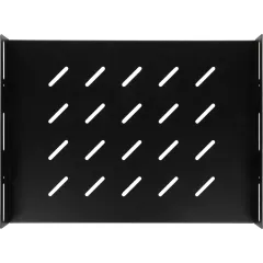 Полка стационарная Lanmaster TWT-CBB-S4-6/60 1U нагр.:60кг. 19" 350мм черный (упак.:1шт)