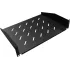 Полка стационарная Lanmaster TWT-CB-SF350-2U/60 2U нагр.:60кг. 19" 350мм черный (упак.:1шт)