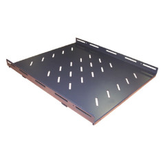 Полка выдвижная Lanmaster TWT-CBB-SM-10/20 1U нагр.:20кг. 19" 1000мм черный (упак.:1шт)