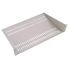 Полка стационарная ЦМО МС-20 2U нагр.:15кг. 19" 200мм серый (упак.:1шт)