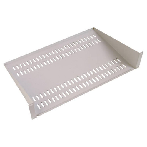 Полка стационарная ЦМО МС-20 2U нагр.:15кг. 19" 200мм серый (упак.:1шт)