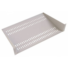 Полка стационарная ЦМО МС-30 2U нагр.:15кг. 19" 300мм серый (упак.:1шт)