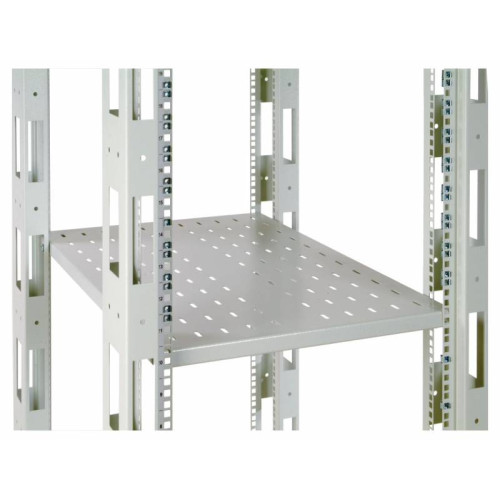 Полка стационарная ЦМО СВ-100У 0.5U нагр.:100кг. 19" 1000мм серый (упак.:1шт)