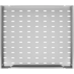 Полка стационарная ЦМО СВ-58У 0.5U нагр.:100кг. 19" 580мм серый (упак.:1шт)