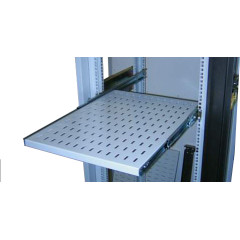 Полка выдвижная ЦМО ТСВ-45 1U нагр.:30кг. 19" 455мм серый (упак.:1шт)