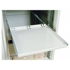 Полка выдвижная для клавиатуры ЦМО ТСВ-К4 1U нагр.:30кг. 19" 455мм серый (упак.:1шт)