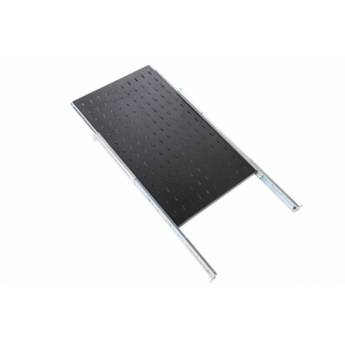 Полка выдвижная ЦМО ТСВ-45-9005 1U нагр.:30кг. 19" 455мм черный (упак.:1шт)