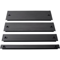 Фальш-панель Lanmaster LAN-DC-TLMFP-1U выс.45мм 1U черный