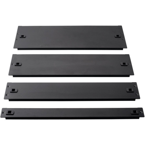 Фальш-панель Lanmaster LAN-DC-TLMFP-1U выс.45мм 1U черный