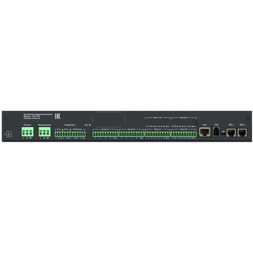 Контроллер Elemy CCU-1002/16 дл.80мм шир.350мм выс.44мм 1U черный