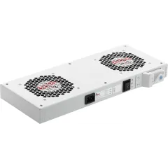 Модуль вентиляторный Rem (R-FAN-2T) 2 вент. с термостатом серый (упак.:1шт)