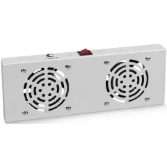 Модуль вентиляторный Cabeus (TRAY-FAN2) 2 вент. серый
