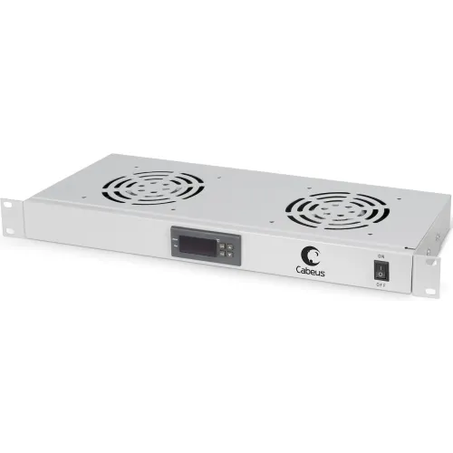 Модуль вентиляторный Cabeus (JG02) 4 вент. серый