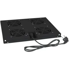 Модуль вентиляторный Cabeus (TRAY-60-BK) 4 вент. черный