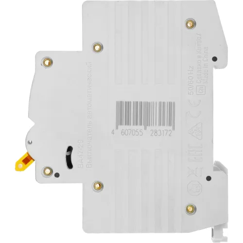 Выключатель автоматический IEK MVA20-1-010-C ВА47-29 10A тип C 4.5kA 1П 230/400В 1мод белый (упак.:1шт)