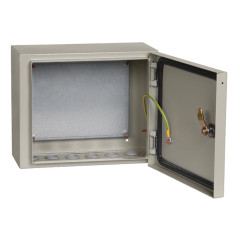 Щит распределительный IEK YKM40-231-54 ЩМП-2.3.1-0 У2 навесной 300мм 150мм 250мм 630A 6шт металл IP54 серый (упак.:1шт)