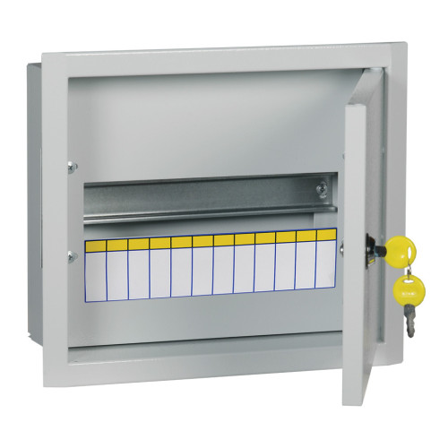 Щит распределительный IEK MKM14-V-12-30-T TITAN 3 ЩРв-12з-3 36 УХЛ3 встраиваемый 310мм 120мм 265мм 12мод. металл IP31 серый (упак.:1шт)