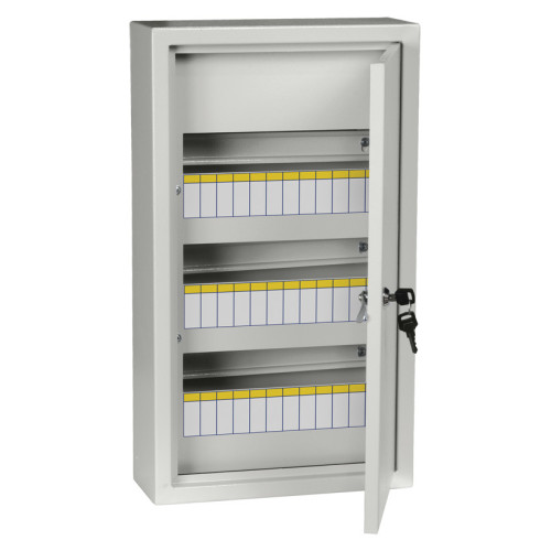 Щит распределительный IEK MKM14-N-36-31-Z TITAN 3 ЩРн-36з-1 36 УХЛ3 навесной 310мм 120мм 540мм 36мод. металл IP31 серый (упак.:1шт)