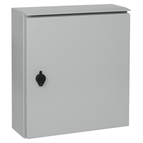 Щит распределительный IEK MKM51-N-09-54 TITAN ЩУ 3/1-1 У1 IP66 навесной 400мм 150мм 445мм 12мод. металл IP66 серый с возможностью установки счетчика (упак.:1шт)