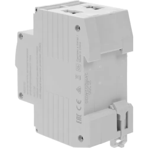 Выключатель автом. дифф. тока IEK MAD22-5-020-C-30 АВДТ 32 20A тип C 6kA 30мА A 1П+Н 230В 2мод белый (упак.:1шт)