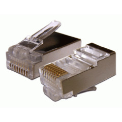 Коннектор Lanmaster (TWT-PL45/S-8P8C-6T) FTP кат.6 RJ45 (упак.:100шт)