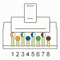 Коннектор Lanmaster (TWT-PL45/S-8P8C-6T) FTP кат.6 RJ45 (упак.:100шт)