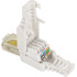 Коннектор Lanmaster полевой (LAN-TMP-U5E-WH) UTP кат.5E RJ45 с защитным колпачком белый (упак.:1шт)