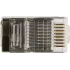 Коннектор WRline (WR-8P8C-5E-SH) FTP кат.5E RJ45 прозрачный (упак.:100шт)