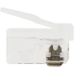 Коннектор Hyperline PLUG-6P6C-P-C2-100 (упак.:100шт) 100м прозрачный