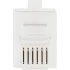 Коннектор Hyperline PLUG-6P6C-P-C2-100 (упак.:100шт) 100м прозрачный