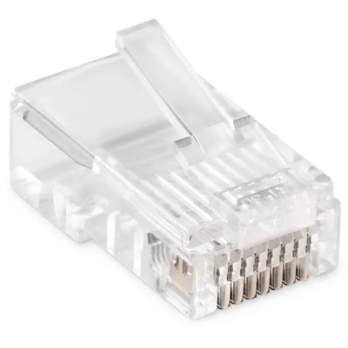 Коннектор Buro (BU-CONRJ45-50PCS) RJ45 прозрачный (упак.:50шт)
