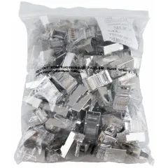 Коннектор Rexant (05-1023) FTP кат.5E RJ45 прозрачный