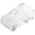 Коннектор PROconnect (05-1021-3) UTP кат.5E RJ45 прозрачный